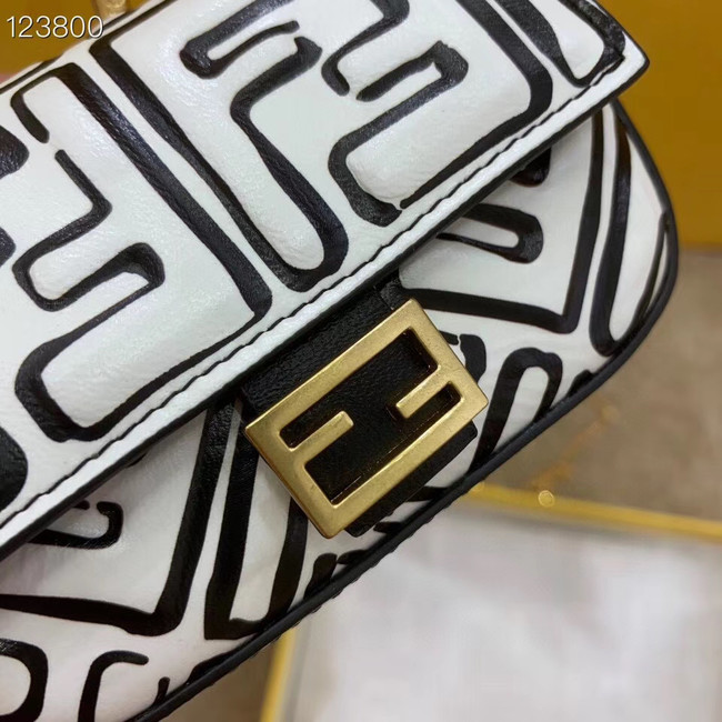 FENDI NANO BAGUETTE CHARM nappa leather 7AR844