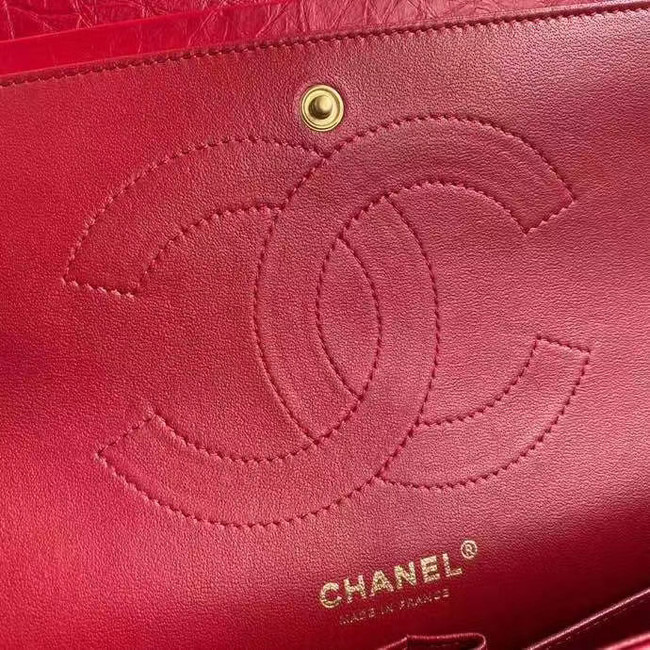 Chanel 2.55 Calfskin Flap Bag A37587 red