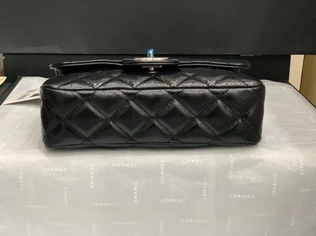 Chanel Flap Original Lambskin Leather Shoulder Bag AS1665 black