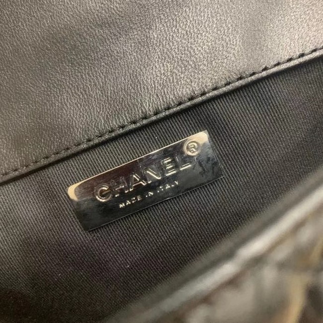 Chanel Flap Original Lambskin Leather Shoulder Bag AS1665 black