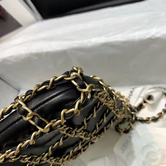 Chanel Original Lambskin Small shopping bag AS1382 black