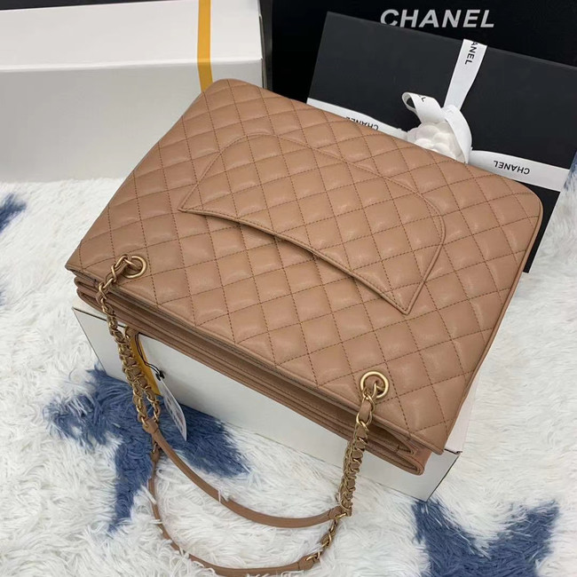 Chanel Original Lather Bag AS2784 apricot