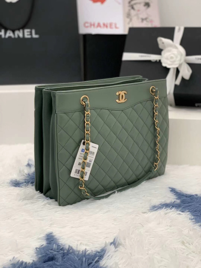 Chanel Original Lather Bag AS2784 green