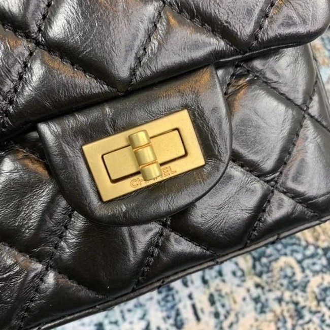 Chanel Small 2.55 Flap Bag AS1961 black