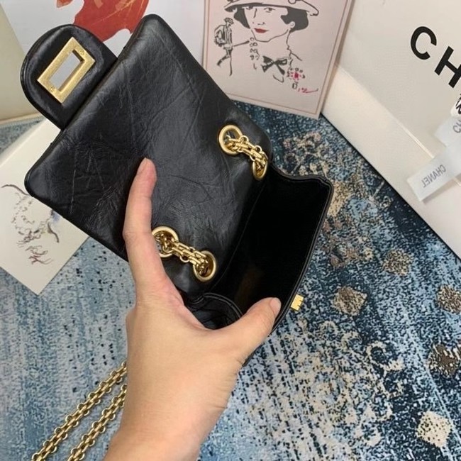 Chanel Small 2.55 Flap Bag AS1961 black