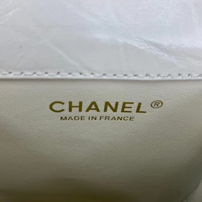 Chanel Small 2.55 Flap Bag AS1961 white