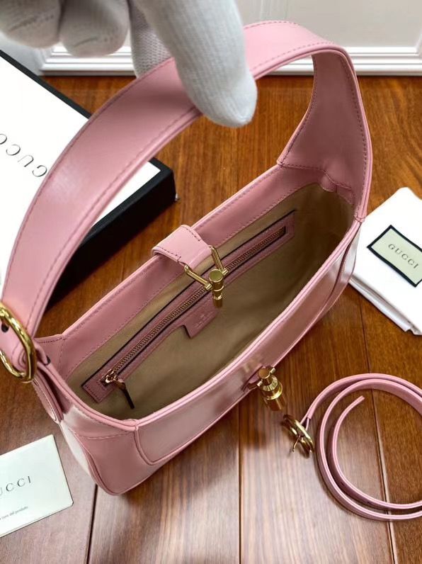 Gucci Jackie 1961 small hobo bag 636709 Pink