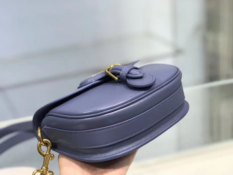 SMALL DIOR BOBBY BAG Gray Box Calfskin Gray Box Calfskin M9317 blue