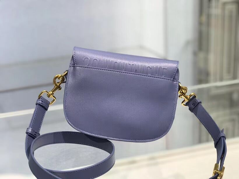 SMALL DIOR BOBBY BAG Gray Box Calfskin Gray Box Calfskin M9317 blue