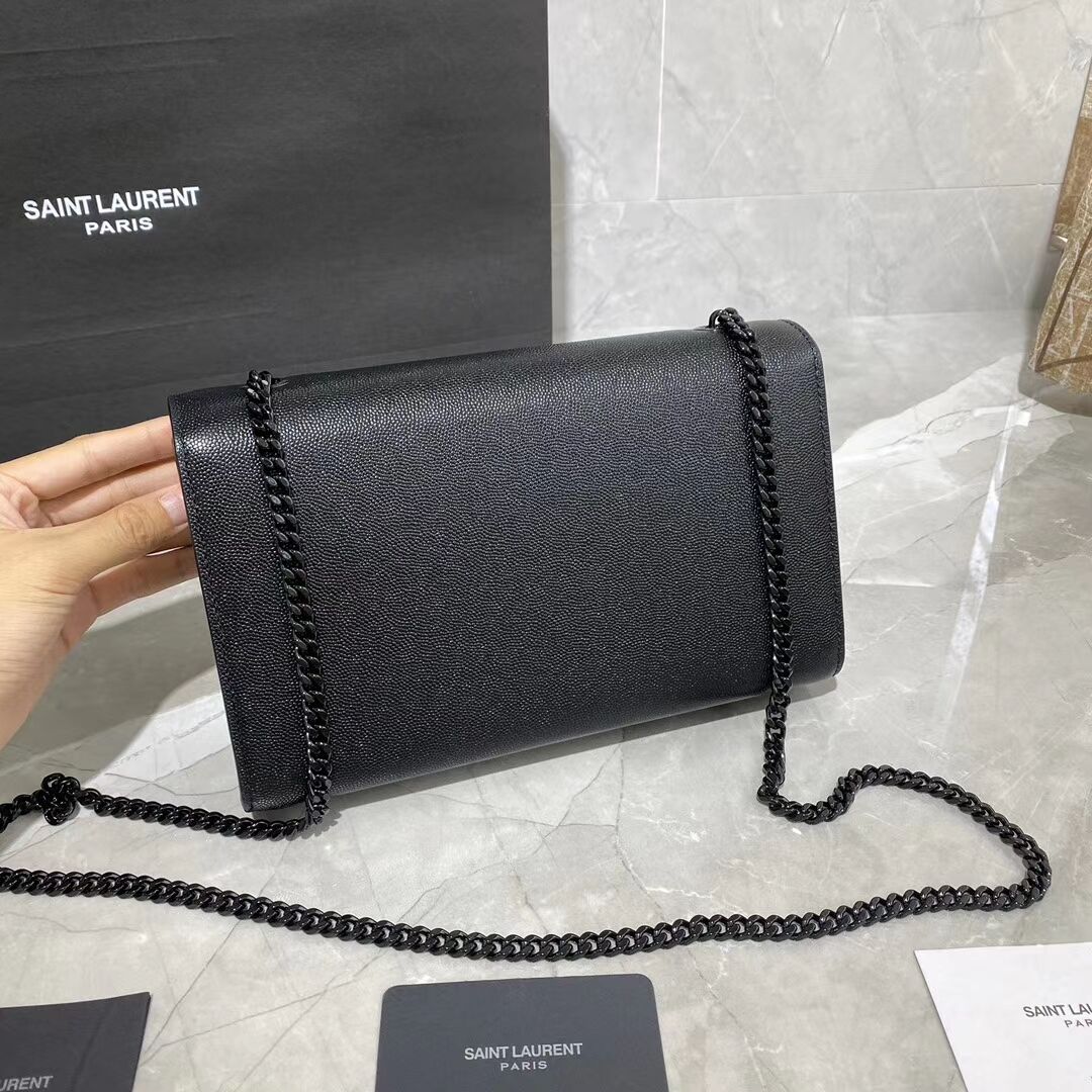 Saint Laurent Monogramme Cross-body Shoulder Bag Y364021 black