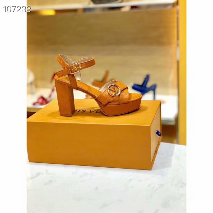 Louis Vuitton Shoes LV1021JH-7 height 9CM