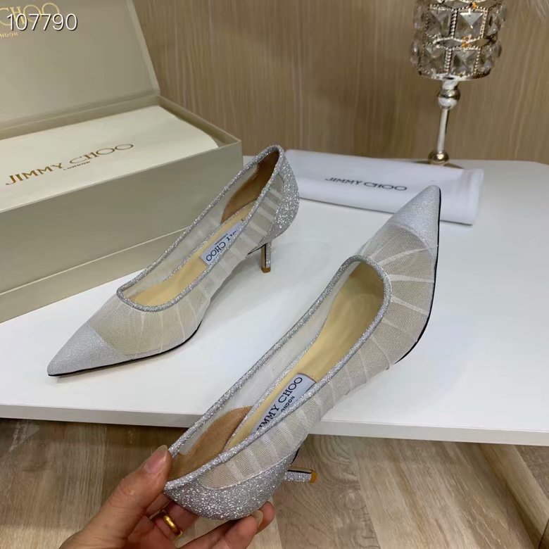 Jimmy Choo Shoes JC432SXC-1 height 6.5CM