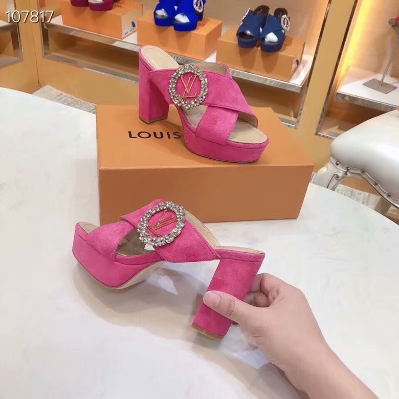 Louis Vuitton Shoes LV1013JHC-3 height 9CM