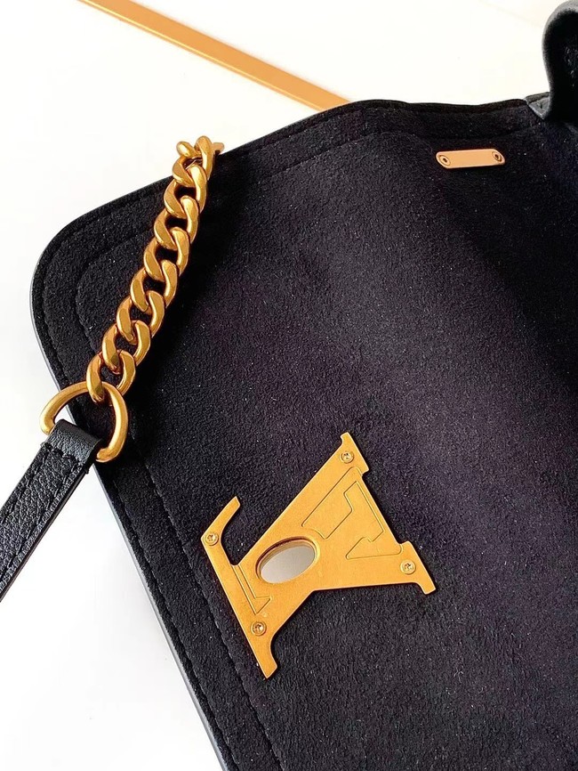 Louis Vuitton Original Lockme chain small handbag M57067 black