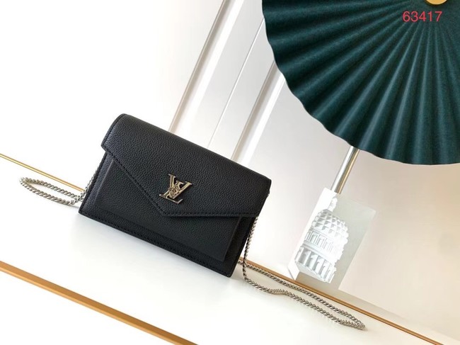 Louis Vuitton Original MYLOCKME Chain Bag M63471 black