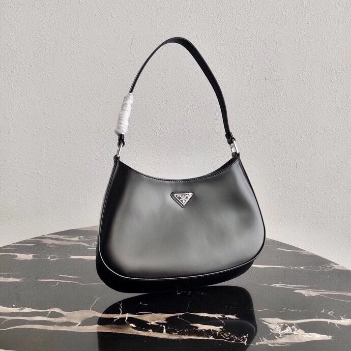 Prada Saffiano leather shoulder bag 2BC499 black