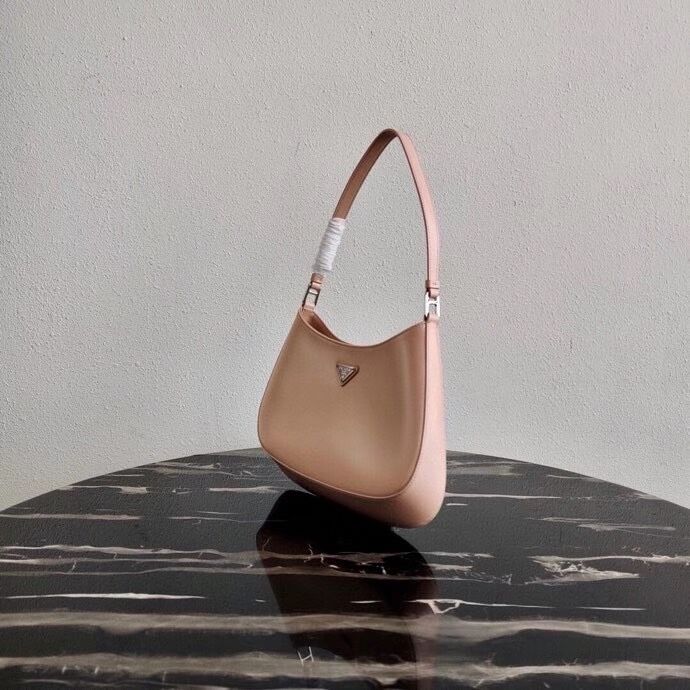 Prada Saffiano leather shoulder bag 2BC499 pink