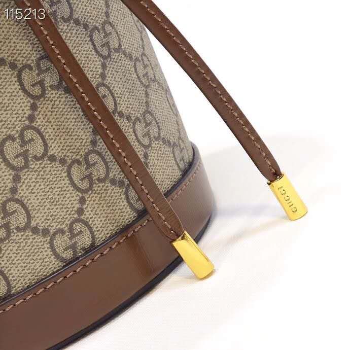 Gucci Horsebit 1955 small bucket bag 637115 brown