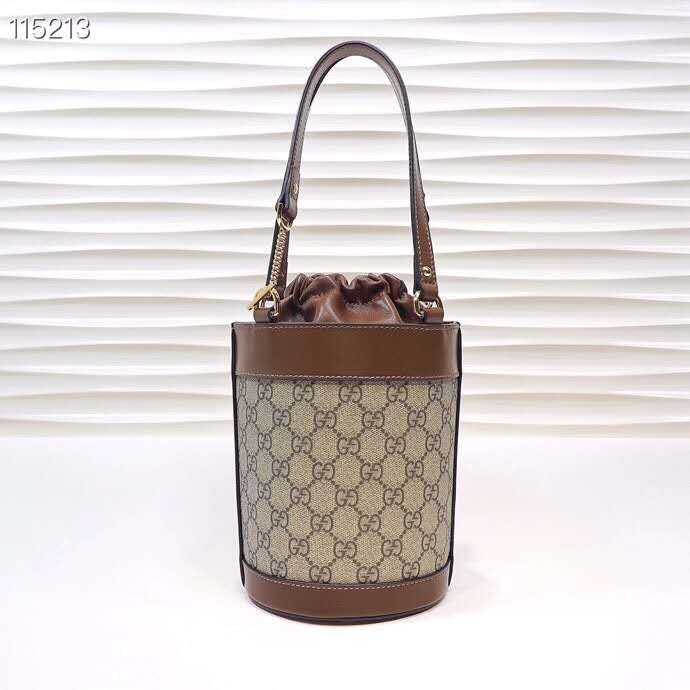 Gucci Horsebit 1955 small bucket bag 637115 brown