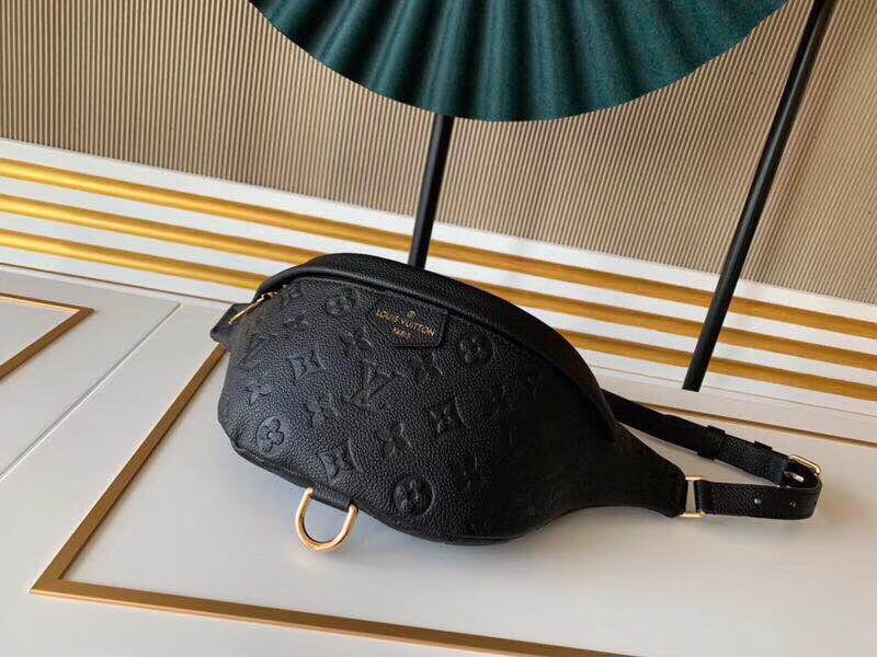 Louis Vuitton Original Monogram Empreinte BUMBAG Pocket M44836 black