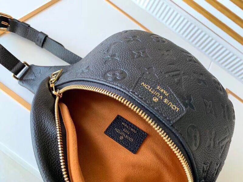 Louis Vuitton Original Monogram Empreinte BUMBAG Pocket M44836 black