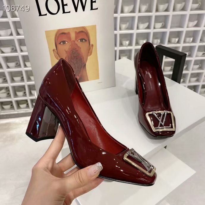 Louis Vuitton Shoes LV1026DS-1 height 5CM