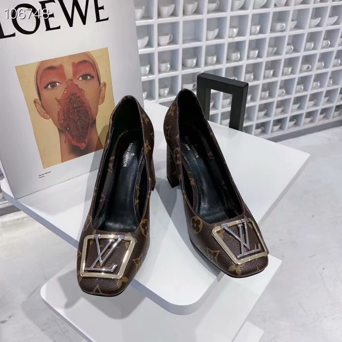 Louis Vuitton Shoes LV1026DS-2 height 5CM