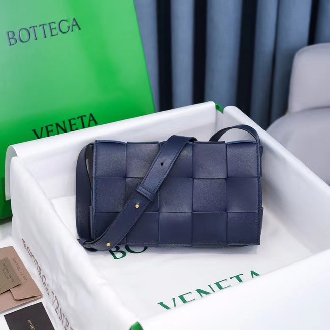 Bottega Veneta BORSA CASSETTE 578004 Royal Blue