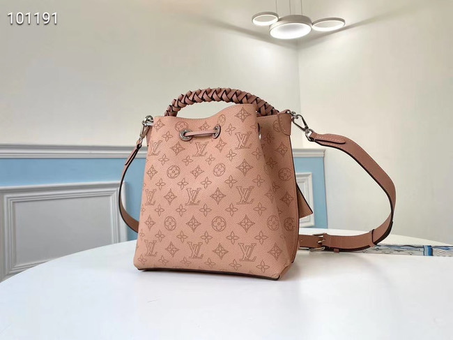 Louis Vuitton MURIA Mahina perforated calf leather M55800 pink