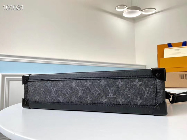 Louis Vuitton SOFT TRUNK briefcase M44952 black