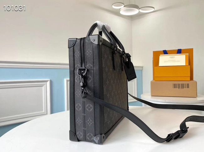 Louis Vuitton SOFT TRUNK briefcase M44952 black