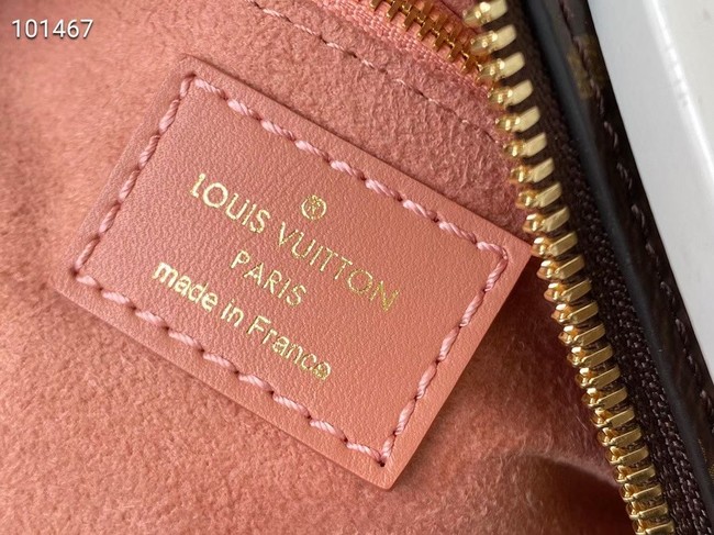 Louis vuitton original leather PETITE MALLE SOUPLE M45531 Peach