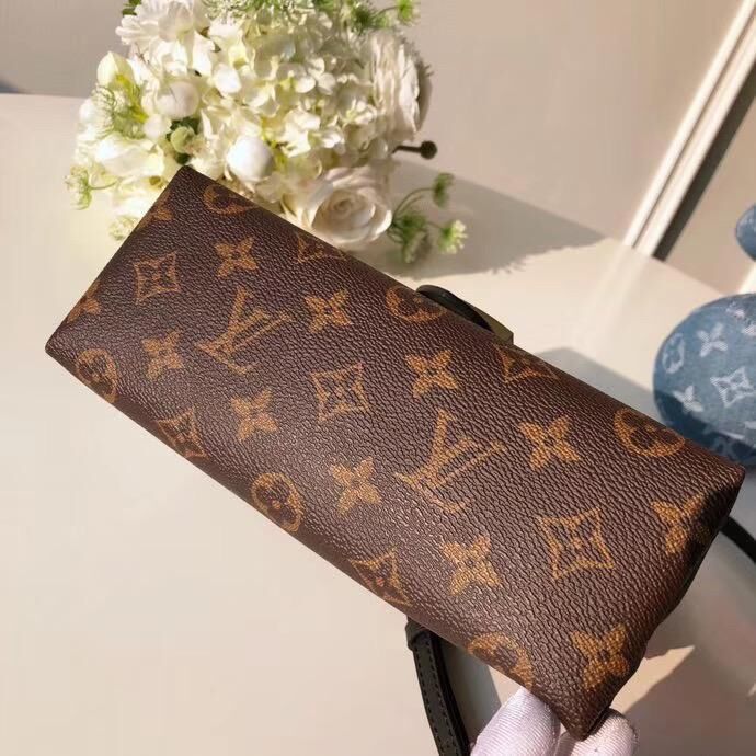 Louis Vuitton Top Quality Monogram Canvas LOCKY BB M44080 Black