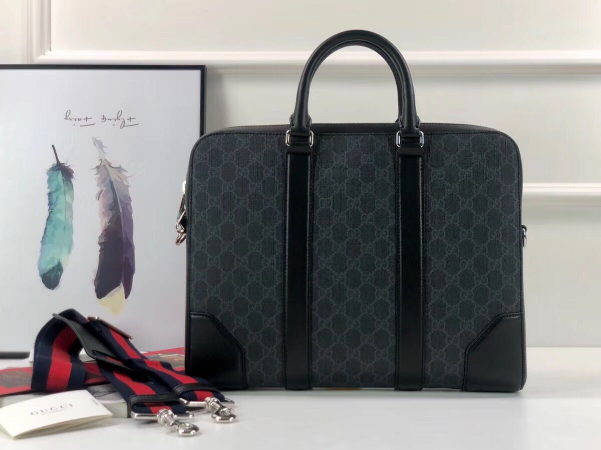 Gucci GG Original Leather tote bag 474135 black