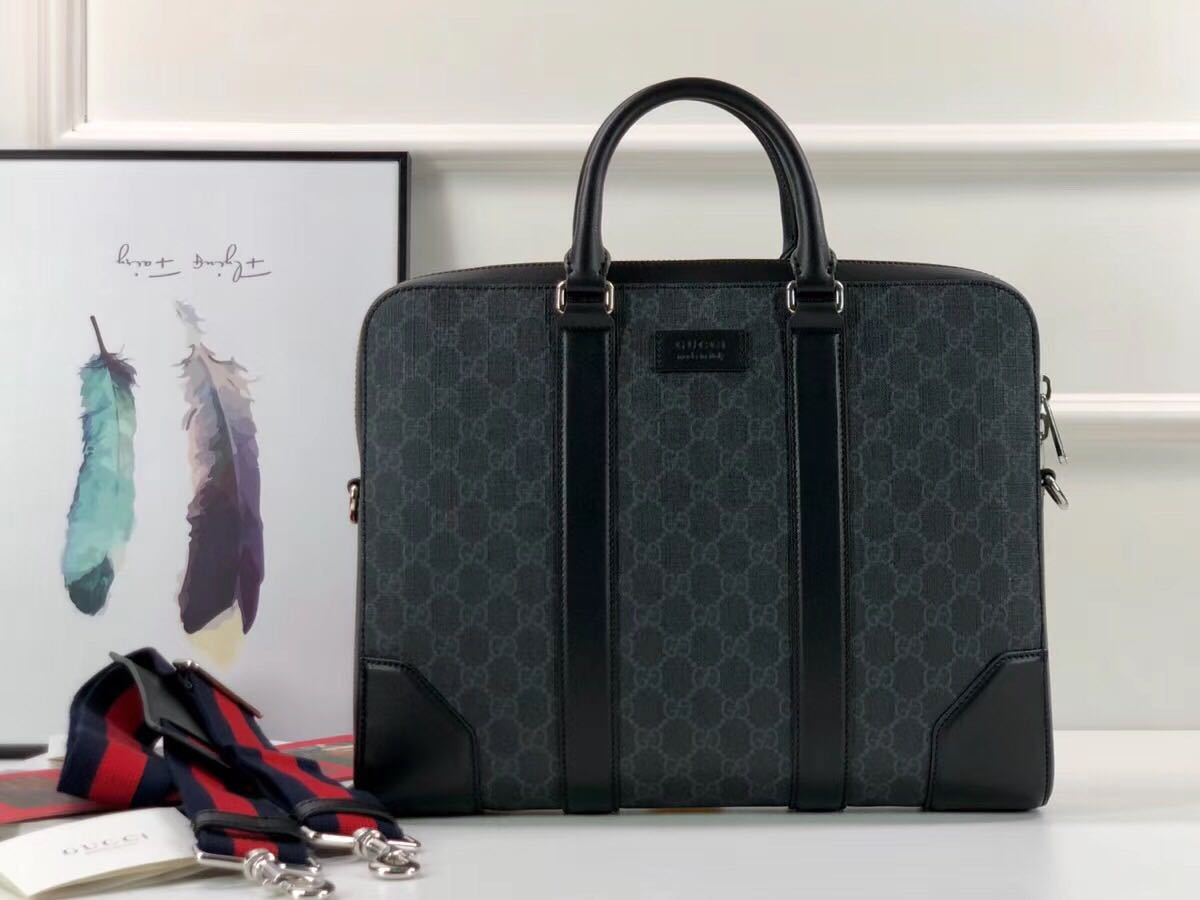 Gucci GG Original Leather tote bag 474135 black