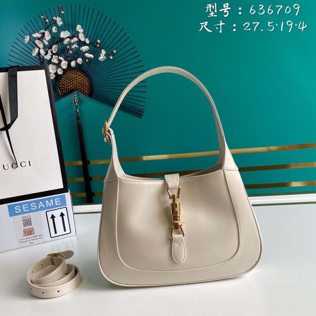 Gucci Jackie 1961 small hobo bag 636709 white