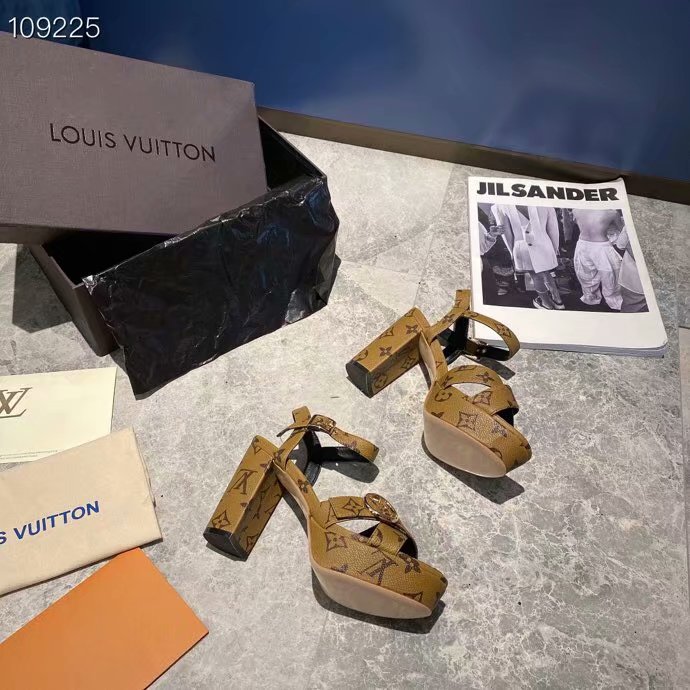 Louis Vuitton Shoes LV1042DS-2 Heel height 9CM