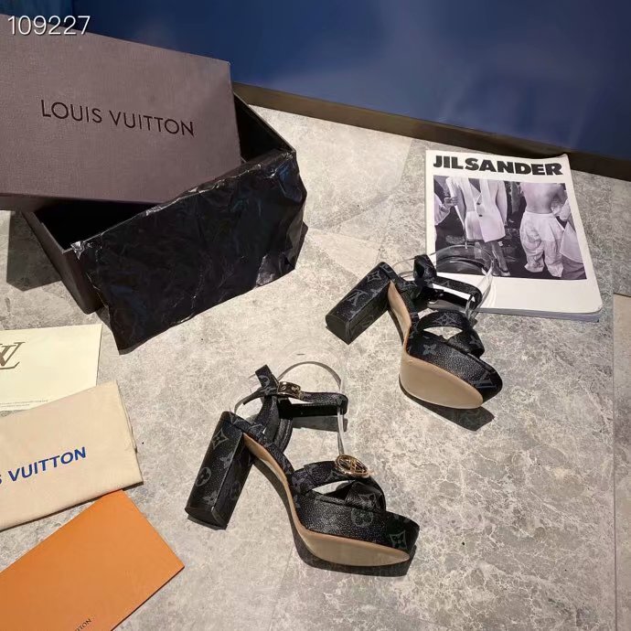 Louis Vuitton Shoes LV1042DS-3 Heel height 9CM