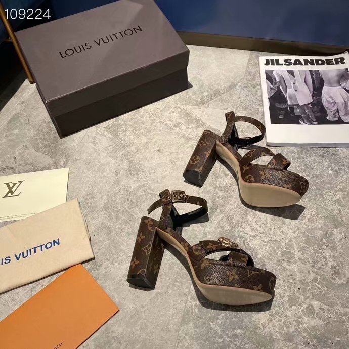 Louis Vuitton Shoes LV1042DS-3 Heel height 9CM