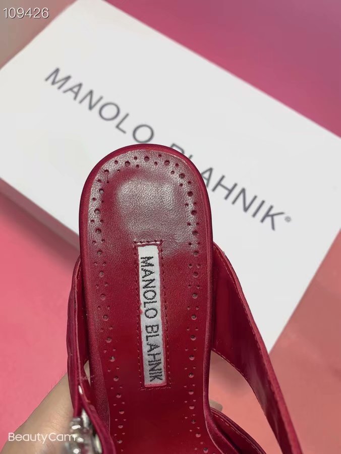 Manolo Blahnik Shoes MB160QG-1 Heel height 8CM