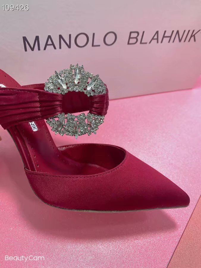 Manolo Blahnik Shoes MB160QG-1 Heel height 8CM