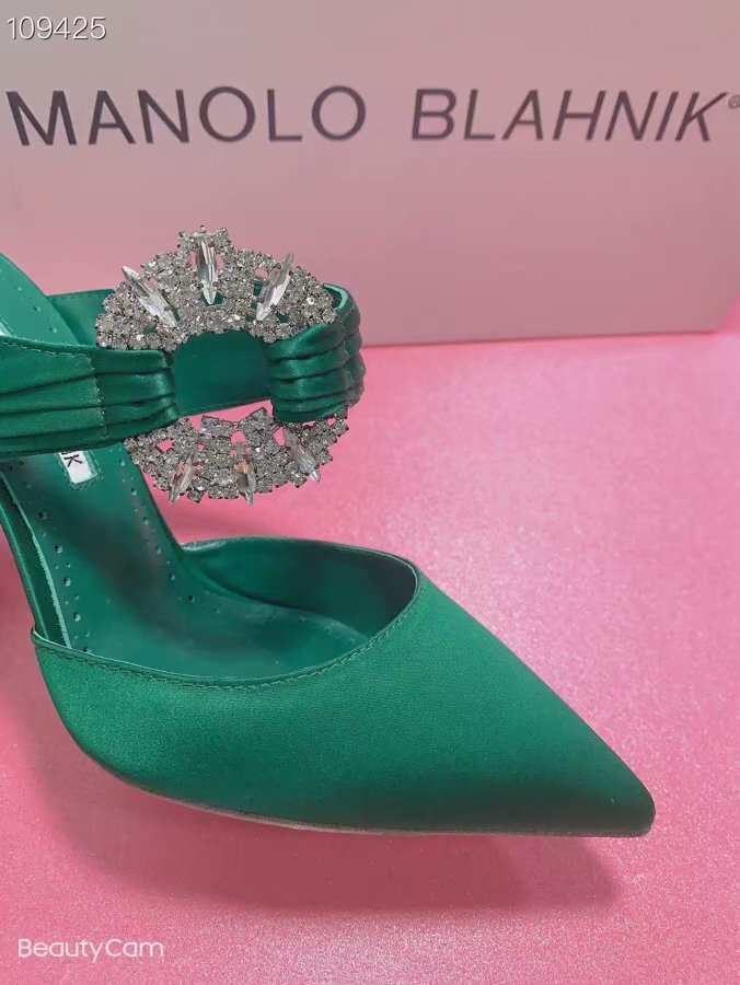 Manolo Blahnik Shoes MB160QG-2 Heel height 8CM