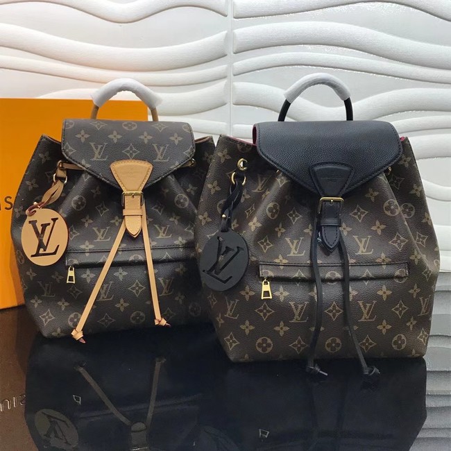 Louis Vuitton Original Monogram Canvas MONTSOURIS PM M45410 black