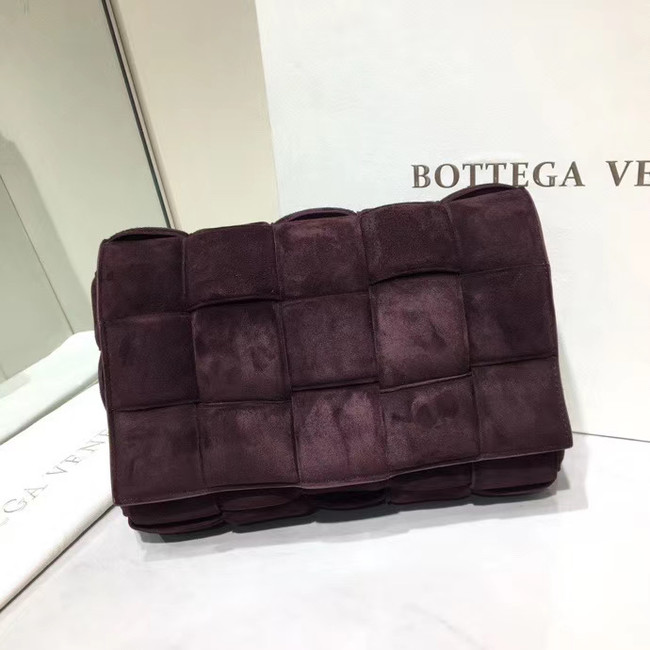 Bottega Veneta PADDED CASSETTE BAG suede 591970 Fondant