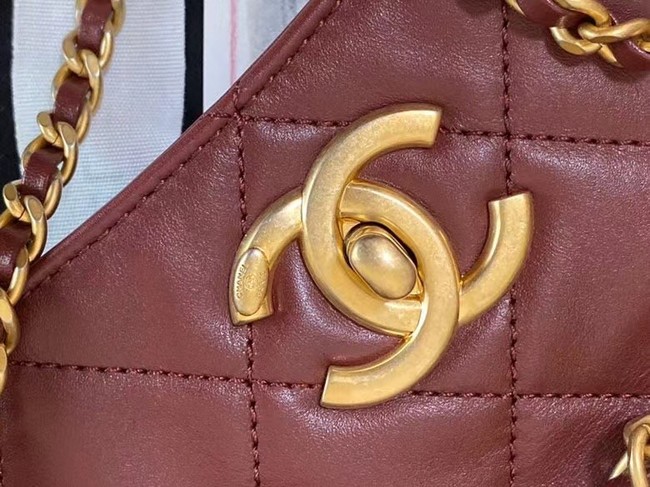 Chanel Original shopping bag AS2213 Burgundy