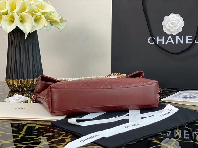 Chanel Original shopping bag AS2213 Burgundy