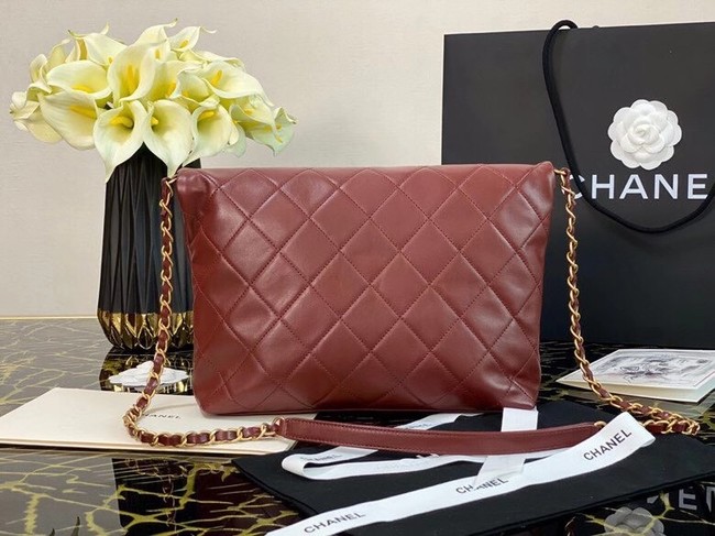 Chanel Original shopping bag AS2213 Burgundy