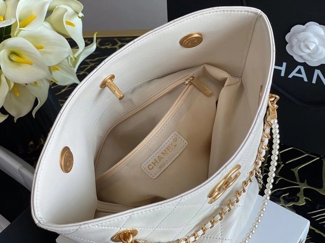 Chanel Original shopping bag AS2213 white