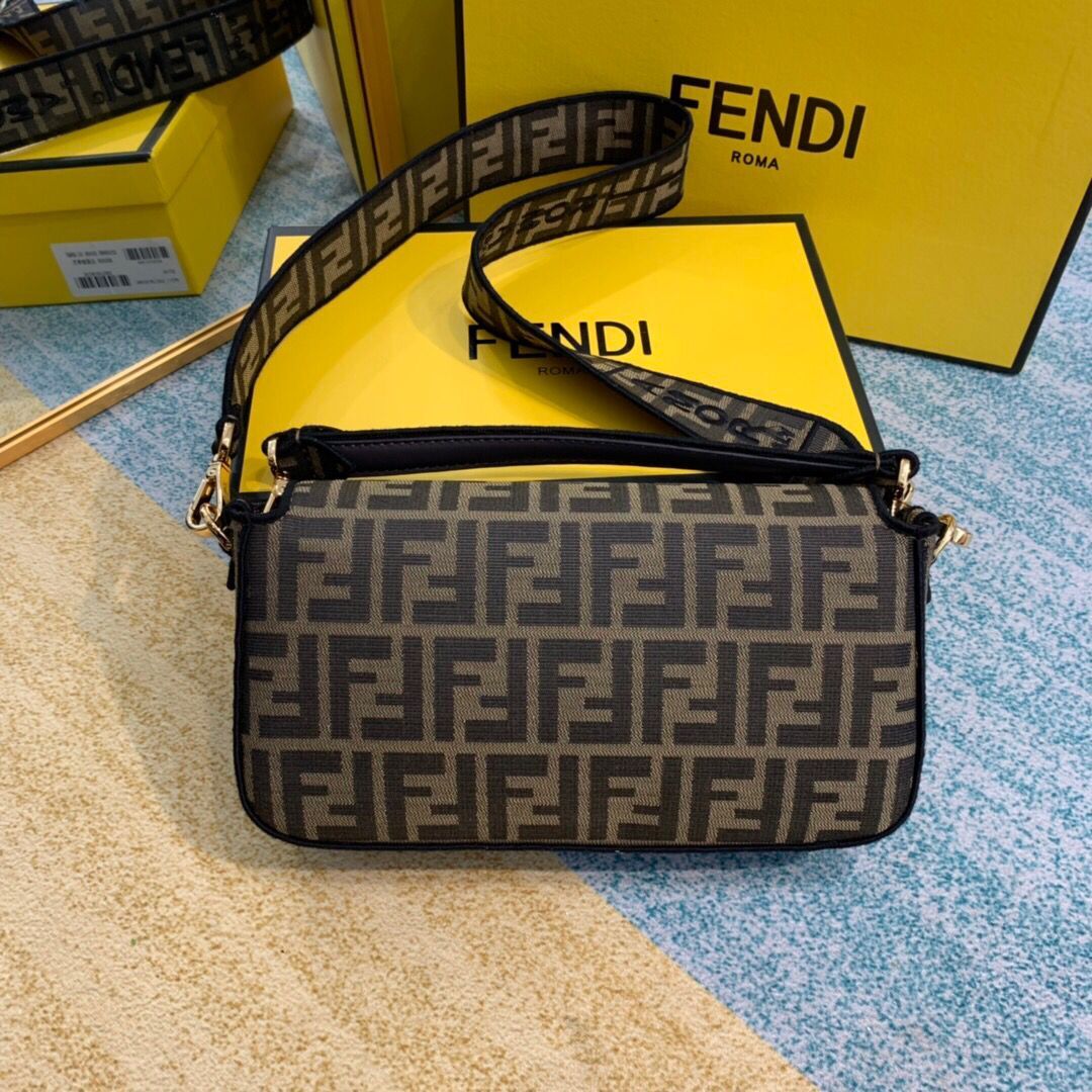 FENDI fabric bag 8BR601 brown