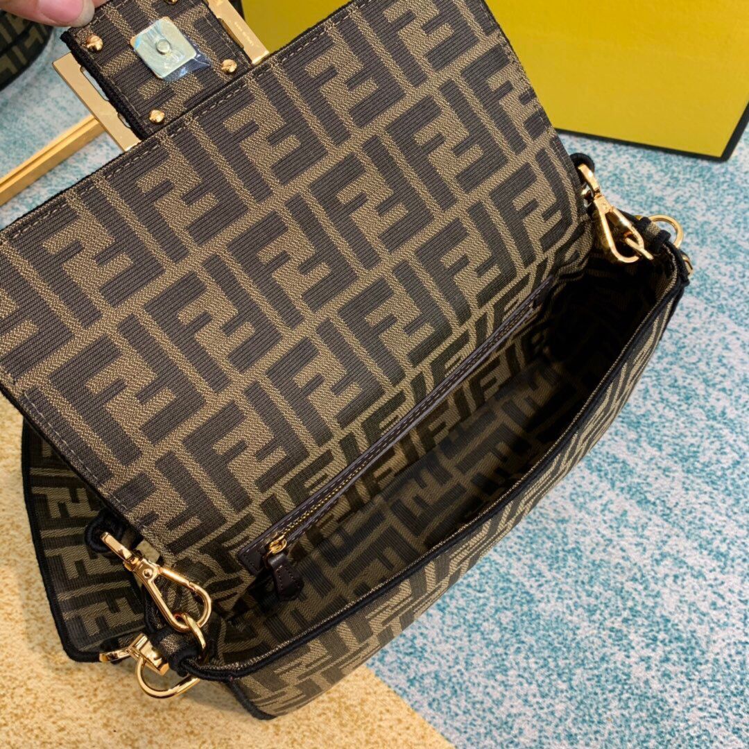 FENDI fabric bag 8BR601 brown